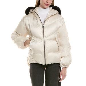 Gorski Womens Après Down Ski Jacket, Brown